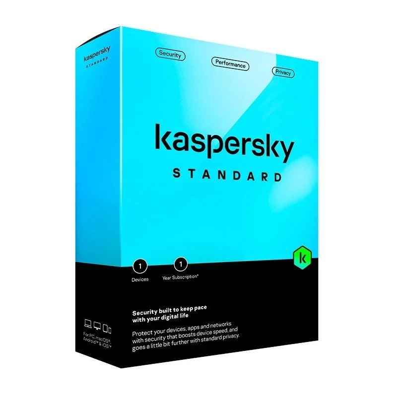 Antivirus Kaspersky Standard - 1 Dispositivo - 1 Año - KL1041S5AFS-Mini-ES