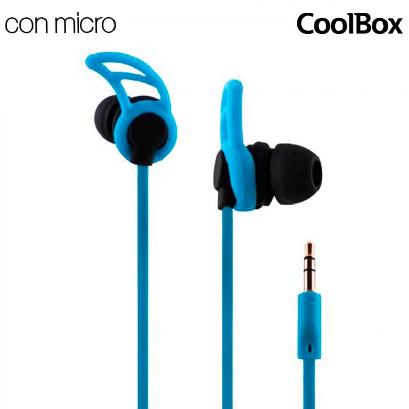 Auriculares 3,5 Mm Stereo - Deportivos CoolBox Airsport II
