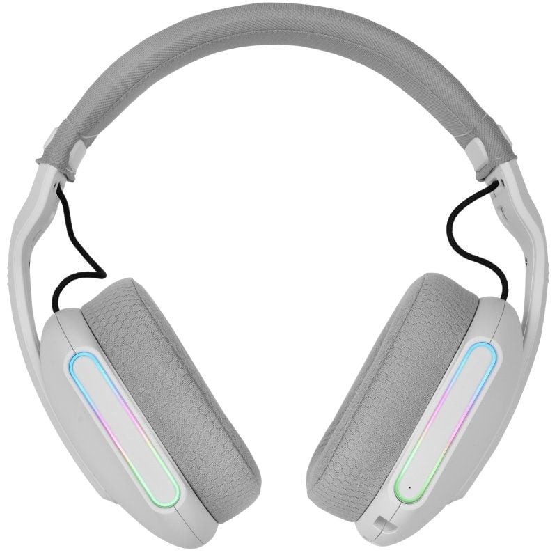 Auriculares Gaming Inalámbricos con Micrófono - Mars Gaming MHWPRO - Jack 3.5 - Bluetooth - Blancos