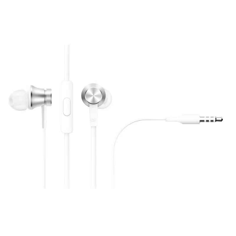 Auriculares Intrauditivos Xiaomi Mi In Ear Basic - Con Micrófono - Jack 3.5 - Plateados - ZBW4355TY
