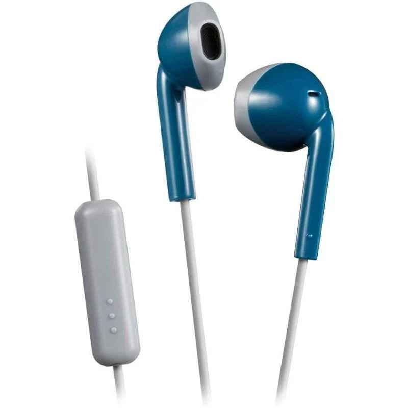 Auriculares JVC HA-F19M-AH - Con Micrófono - Jack 3.5 - Azules