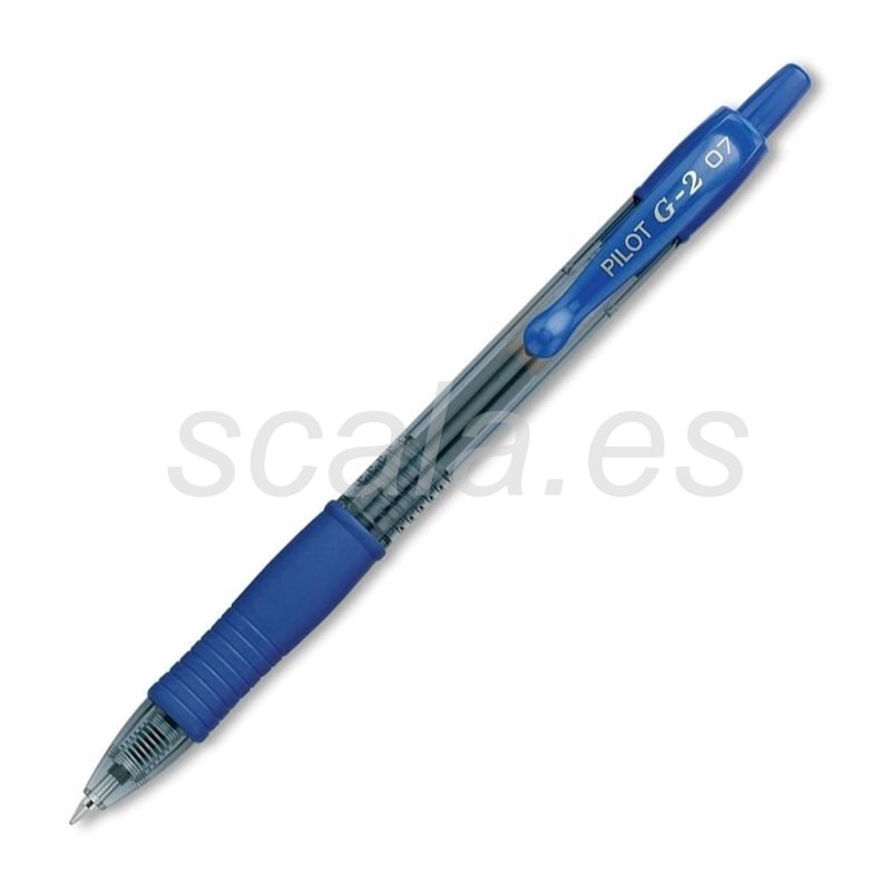 Bolígrafo de Tinta de Gel Retráctil Pilot G-2 - Azul - NG2A