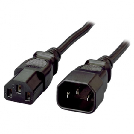 Cable Alimentación Equip 112100 • Conectores IEC Macho - IEC Hembra • 1.8 Metros