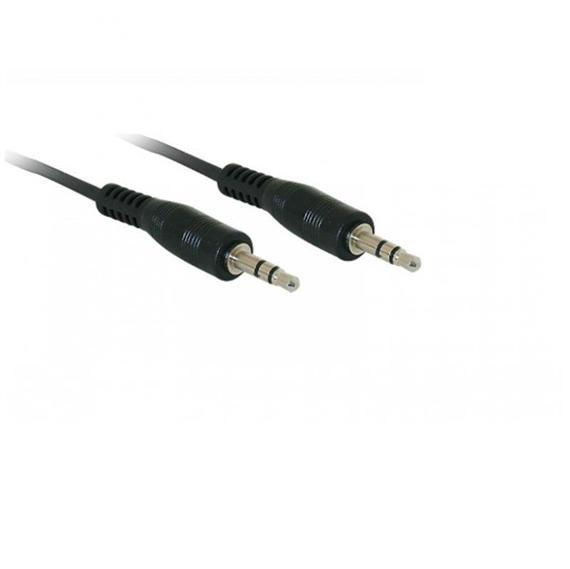 Cable Audio Jack Stereo 3,5mm. Macho - Macho • 2 Metros • Ref. 11.09.4502