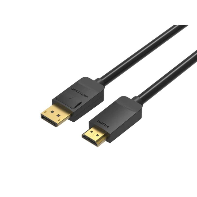 Cable Conversor Displayport Macho - HDMI Macho - Vention HADBG - 1.5 Metros - Negro