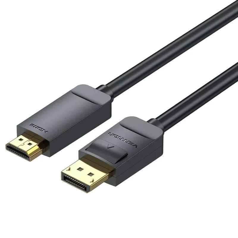 Cable Conversor Vention HAGBH - DisplayPort Macho - HDMI 4K Macho - 2 Metros - Negro