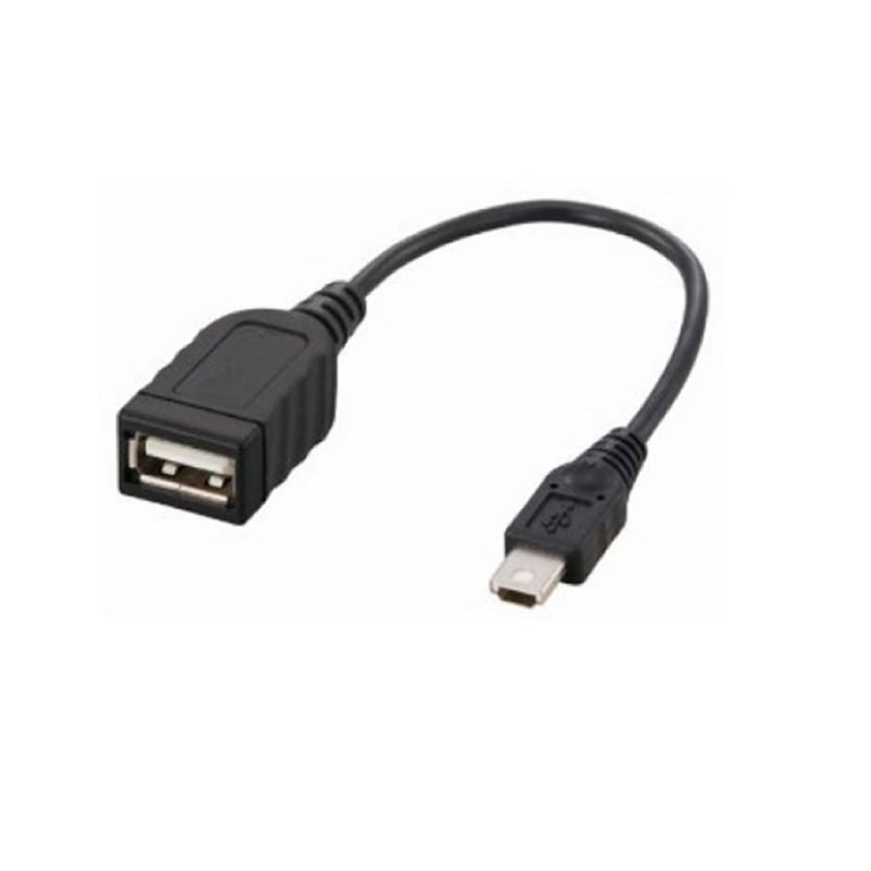 Cable OTG Mini USB Macho a USB Hembra • 3GO C123 • 15 CM