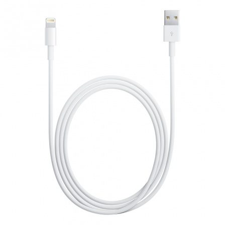 Cable Original Apple • Conector LIGHTNING a USB • MD818ZM/A • Bulk / OEM • Sin Caja
