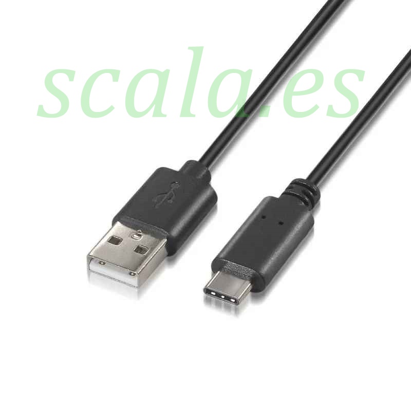 Cable USB 2.0 a Tipo-C - Aisens A107-0051 - USB A Macho a USB Tipo-C Macho - 1 Metro - Negro