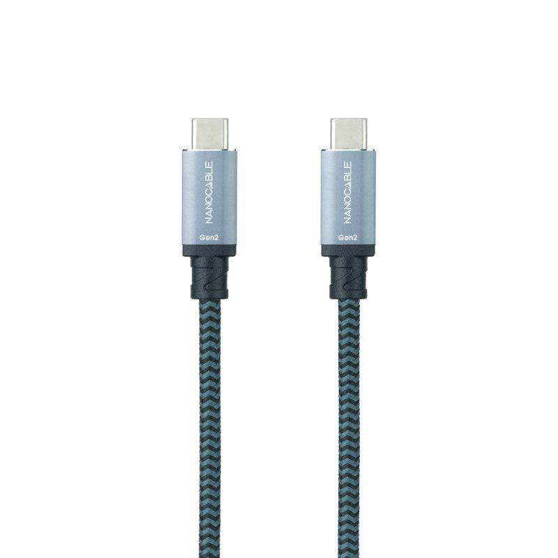 Cable USB Tipo-C Macho - USB Tipo-C Macho - 3 Metros — Nanocable 10.01.4103-COMB