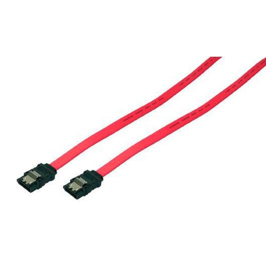 Cable de Datos Serial ATA III • 6 GB/s • Enganche Metálico • 0.3 Metros