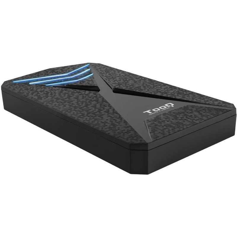 Caja Externa Gaming - Para Disco Duro de 2.5" - USB 3.1 — TooQ TQE-2550BL