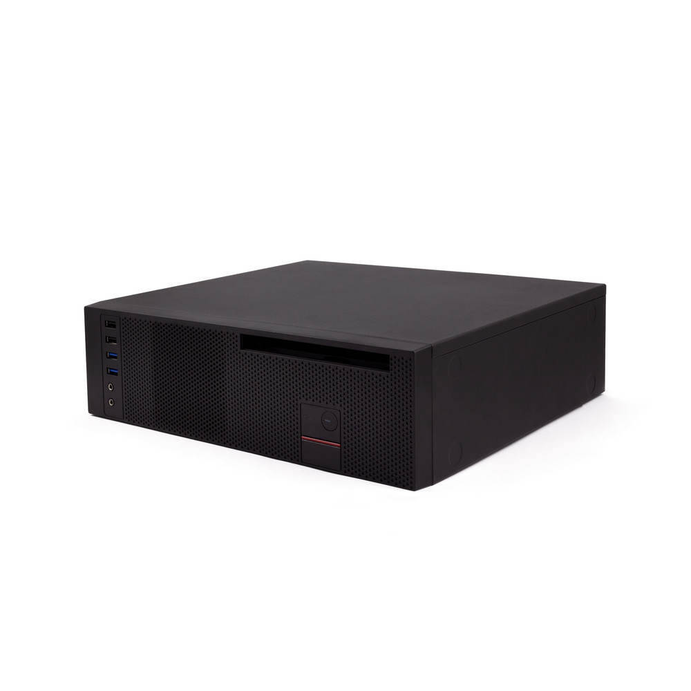 Caja Semitorre Micro-Atx - Coolbox T360 Slim - Fuente 300W 80+ - USB 3.0 - Negro - COO-PCT360-2