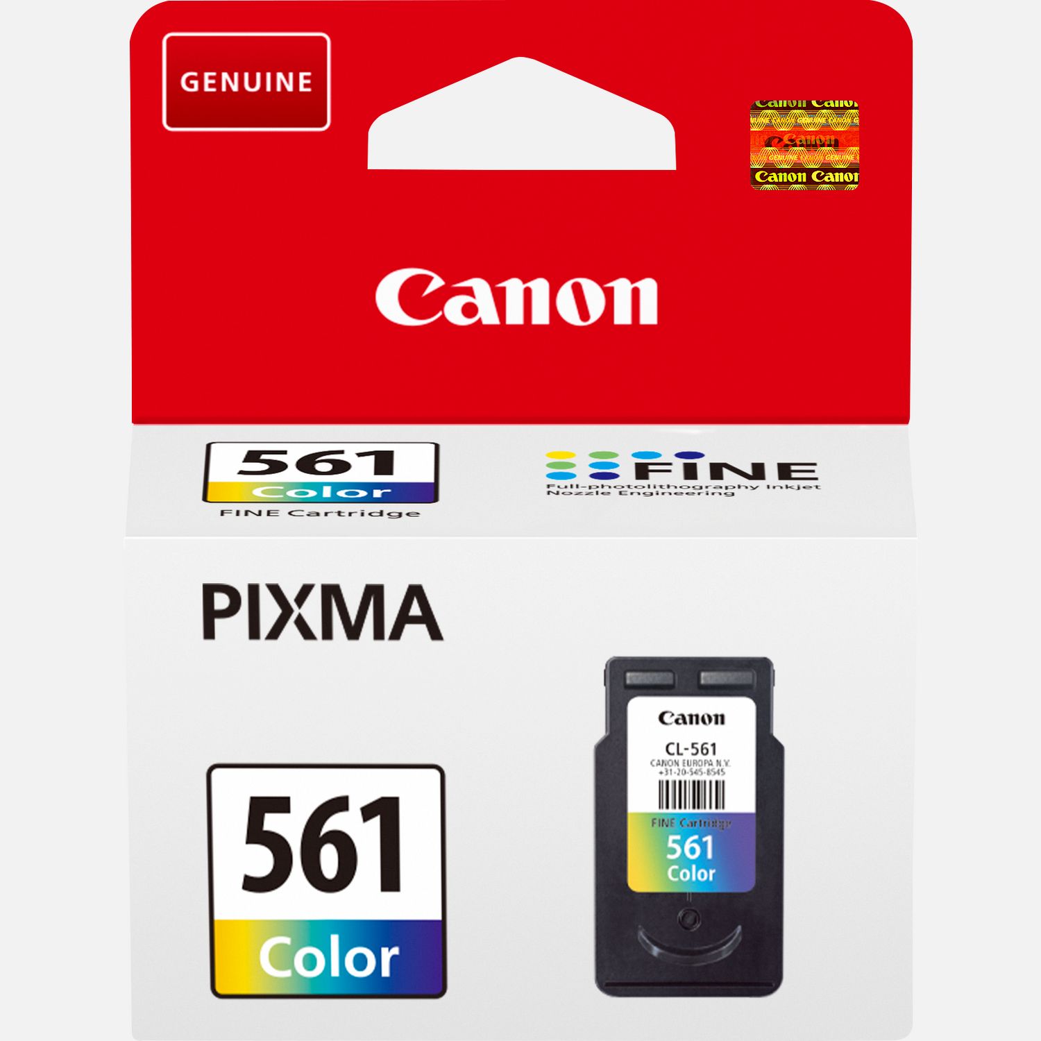 Canon PG-561 - Cartucho de Tinta Original Color - Para Impresoras Pixma TS5350, TS5351, TS5352, TS5351 - PG561