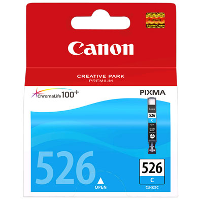 Cartucho de Tinta Cian Original Para Canon Pixma IP4850, IX6550, MG5150, MG5250, MG6150, MG8150, MX885