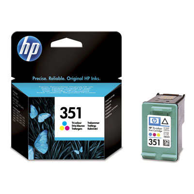 Cartucho de Tinta Color Para HP Series J5780, J5785, C4280 - Nº 351 - Ref. CB337EE