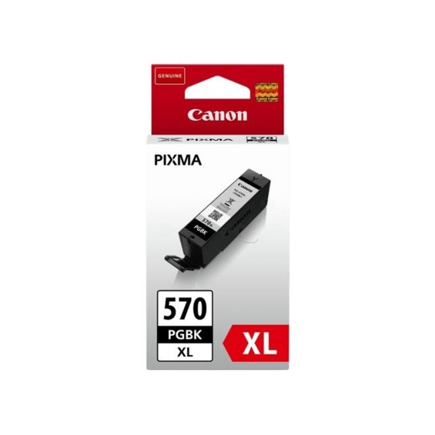 Cartucho de Tinta Negra Canon PGI-570 PGBKXL • Para Pixma MG5750, MG6850, MG7750