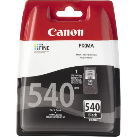 Cartucho de Tinta Negro Para Canon MG2150, MG3150 • 8ML • PG-540