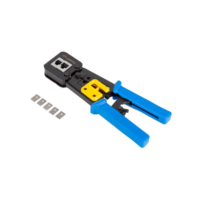 Crimpadora RJ45, RJ11, RJ12 - Para Conector Modular de Paso / Pass Through — NT-0204