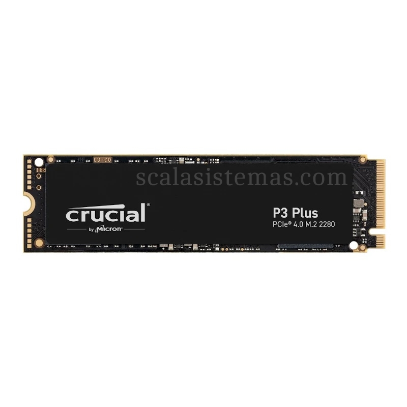 Disco Duro SSD Crucial CT500P3PSSD8 P3 Plus - 500GB - PCIe 4.0 x4