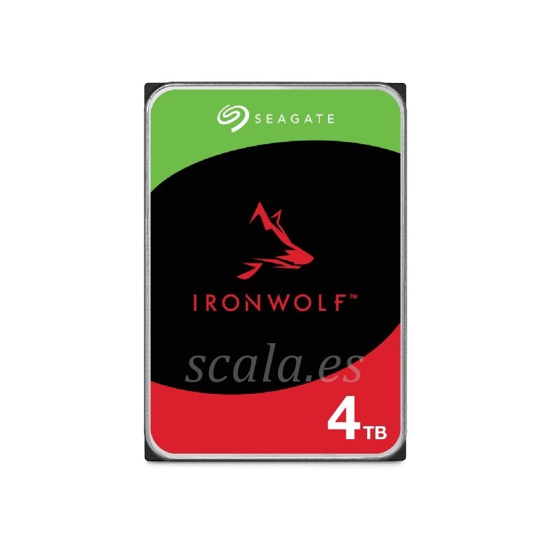 Disco Duro Seagate IronWolf NAS ST4000VN006 - 4TB - 3.5" - SATA3 6Gb/s