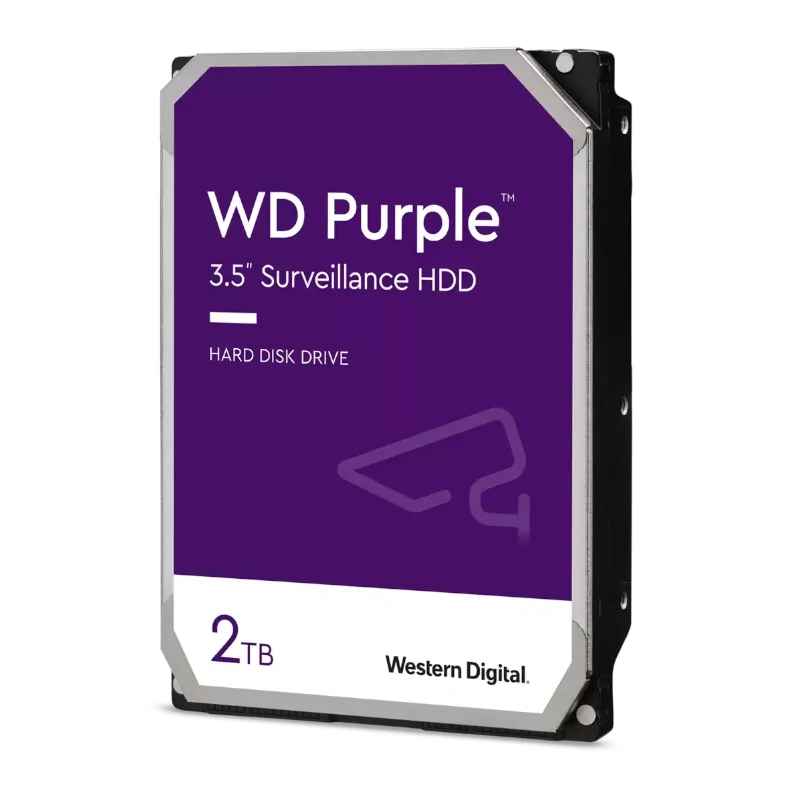 Disco Duro Western Digital WD Purple Surveillance - 2TB - 3.5" - SATA III - 64MB - WD23PURZ