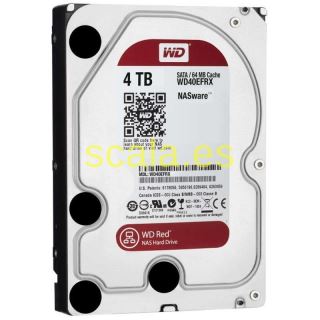 HDD-WD 4TB - RED