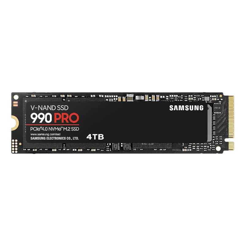 Disco SSD Samsung 990 PRO - 4TB - PCIe 4.0 NVMe M.2 - MZ-V9P4T0BW