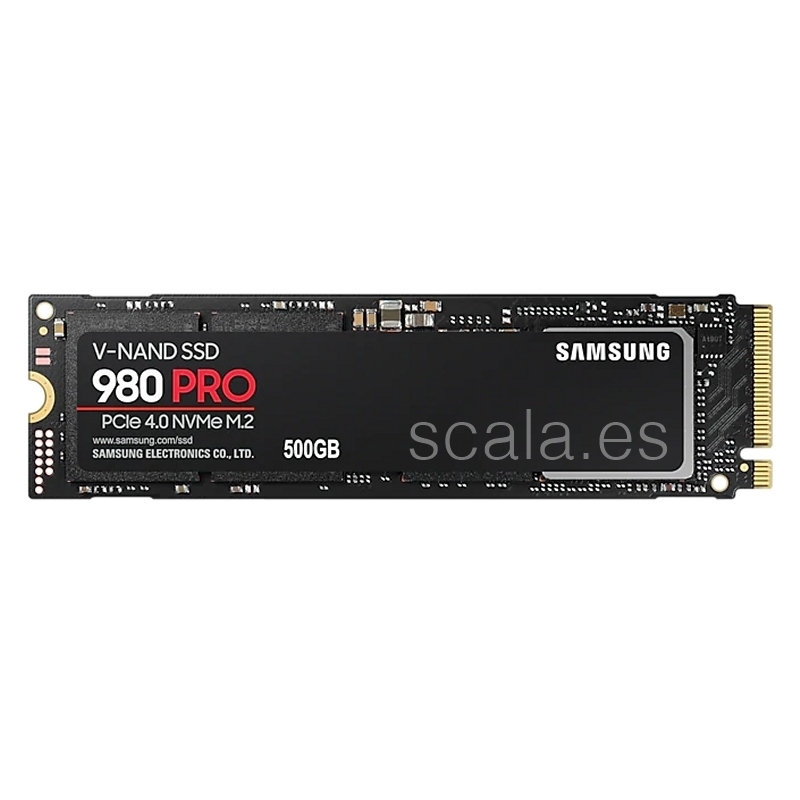 Disco Sólido Samsung 980 PRO SSD - 500GB - PCIe 4.0 - NVMe M.2 - MZ-V8P500BW