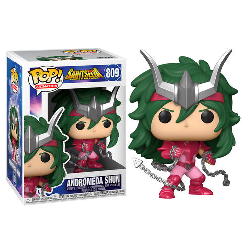 FUNKO POP ANIMACION SAINT SEIYA CABALLEROS DEL ZODIACO ANDROMEDA SHUN 47691 - Nº 809