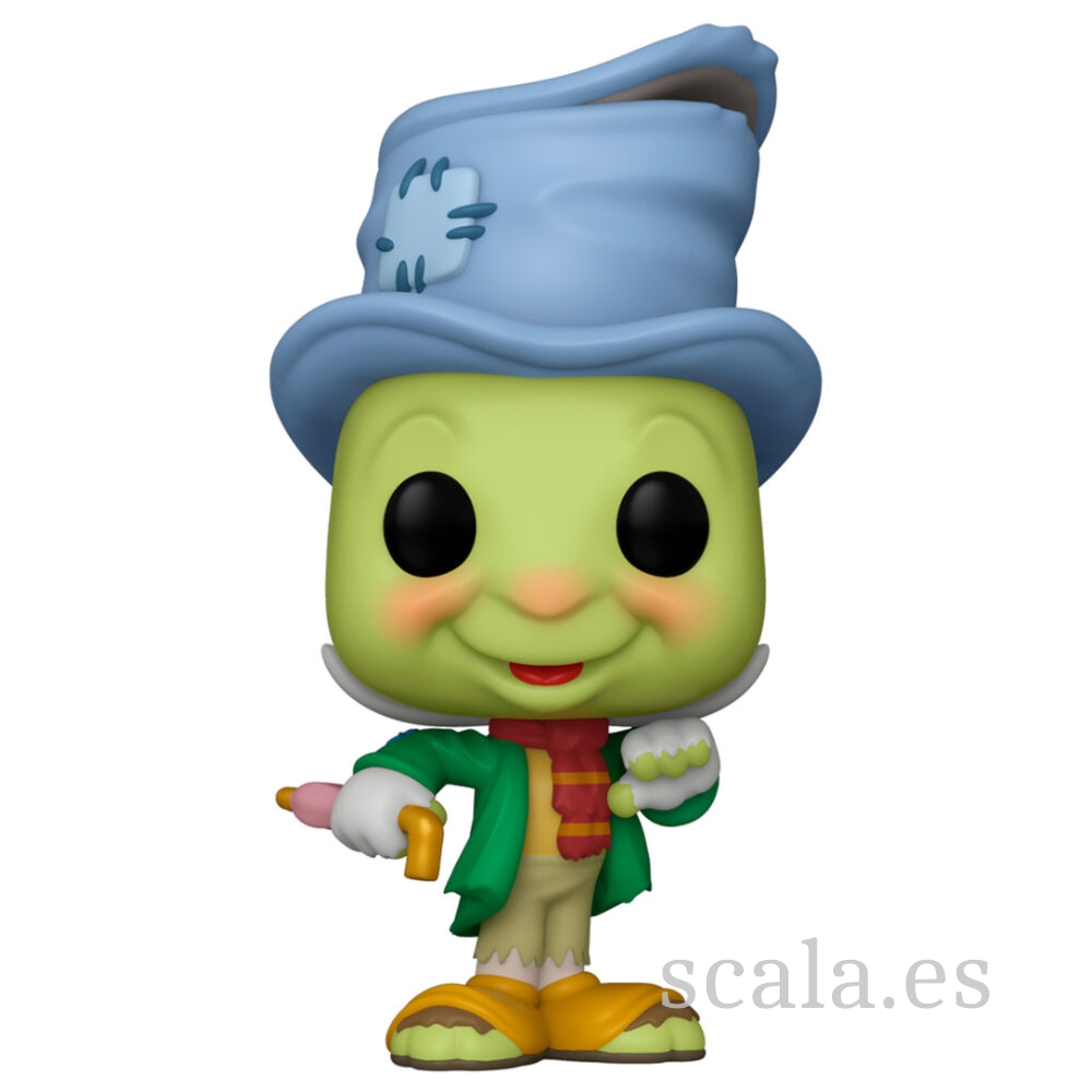 Figura Funko Pop Disney Pinocho Street Jiminy Cricket - Pepito Grillo - Nº 1026