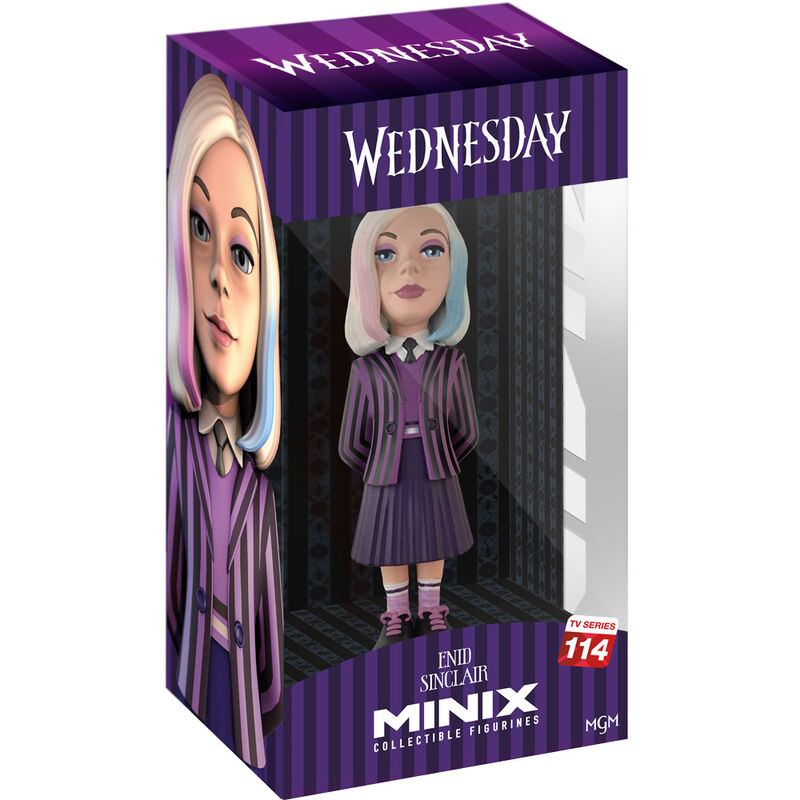 Figura Minix Enid Sinclair Addams Wednesday - 12cm - Nº 114