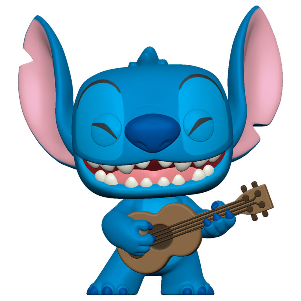 Figura POP Disney Lilo and Stitch - Stitch with Ukelele - Nº 1044