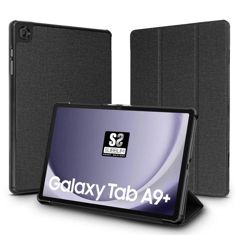 Funda Subblim Shock Case Para Tablets Samsung Galaxy Tab A9+ X210 - Negra - SUBCST-5SC031