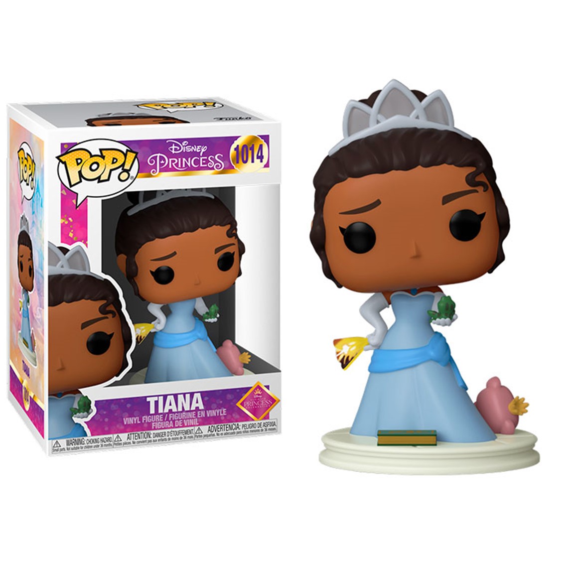 Funko Pop Disney Ultimate Princess Tiana Y El Sapo Tiana Con Sapo - Nº 1014