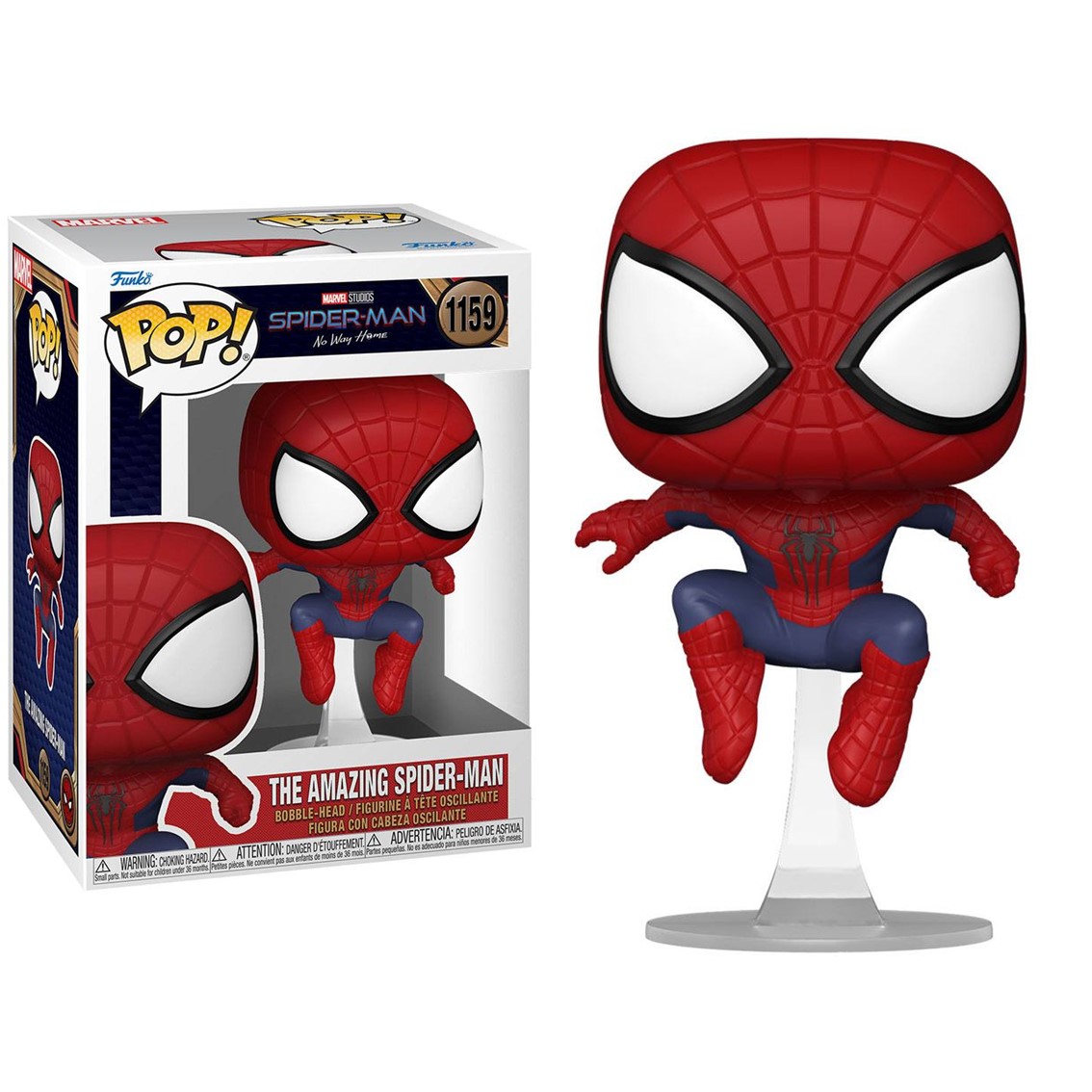 Funko Pop Marvel Spiderman No Way Home The Amazing Spider-Man - Nº 1159