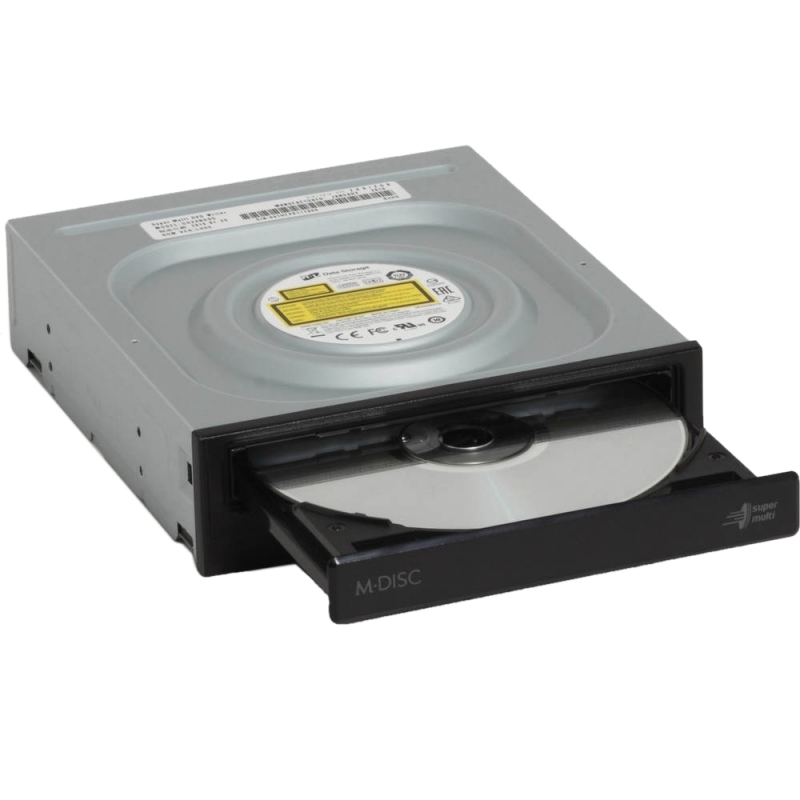 Grabadora Interna LG GH24NSD5 - SATA - DVD 16X - CD 48X - 5.25" - OEM - Negra