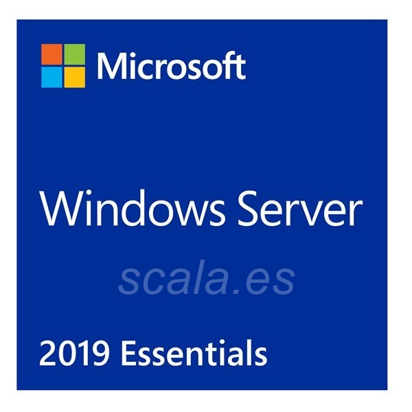 Licencia Microsoft Windows Server 2019 Essentials - 64 Bits - DVD - G3S-01310