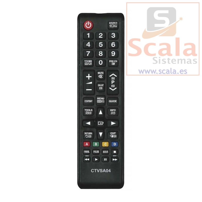 Mando a Distancia CTVSA04 • Compatible Con TV Samsung • No Precisa Programación