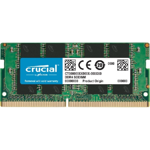 Módulo de Memoria RAM SODIMM - 8GB - 3200MHz - Crucial CT8G4SFRA32A