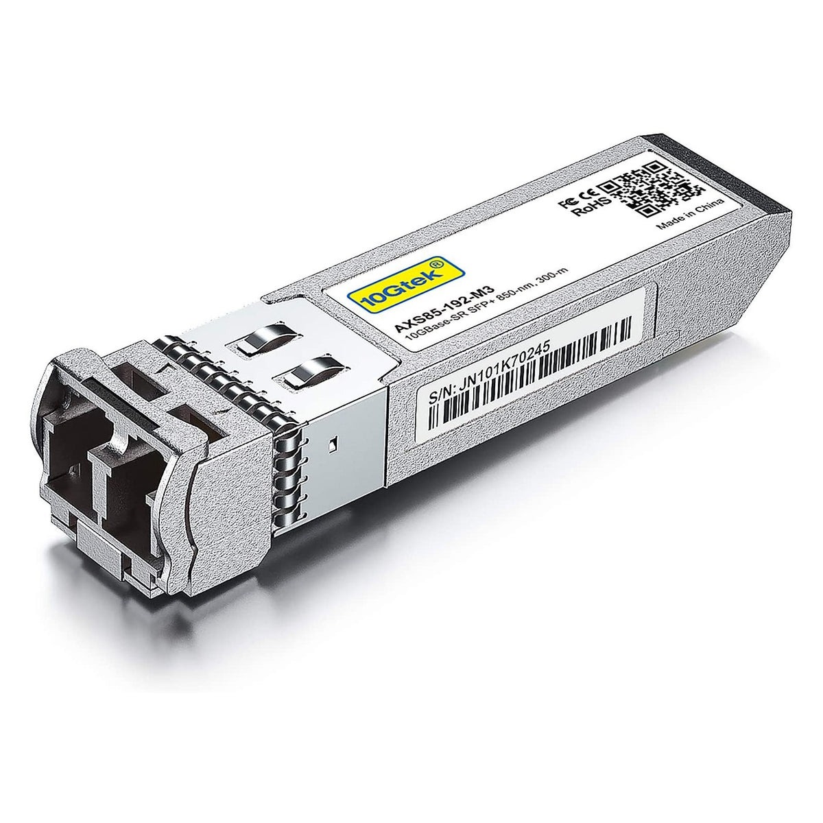 Módulo transceptor SFP+ 10Gb/s, 850nm, 300m — 10Gtek AXS85-192-M3