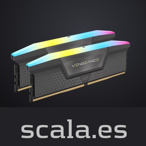 Memoria DDR5 - 32GB - 2x16GB - PC6000 - Corsadir Vengeance RGB — CMG32GX5M2E6000Z36