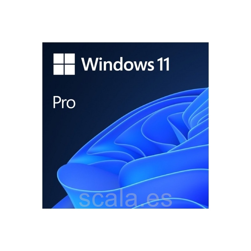 Microsoft Windows 11 Profesional - 64 Bits - Español - OEM - DVD - FQC-10552