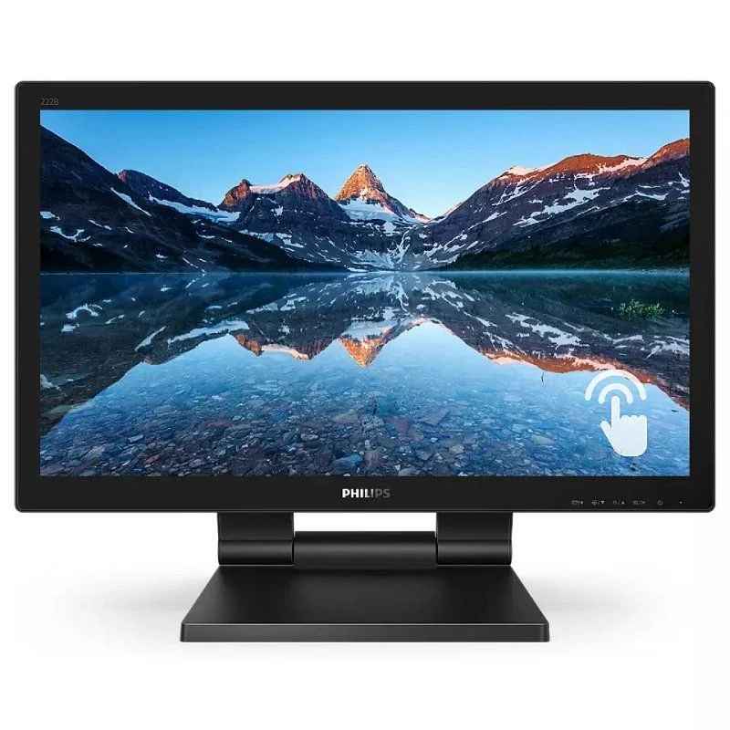 Monitor Táctil Profesional Philips 242B9T - 23.8" - Full HD - Multimedia - Negro