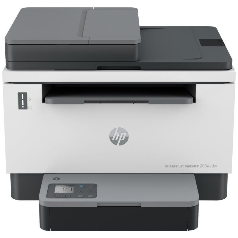 Multifunción Recargable Láser Monocromo HP Laserjet Tank 2604SDW - WiFi - Dúplex - ADF - 381V1A