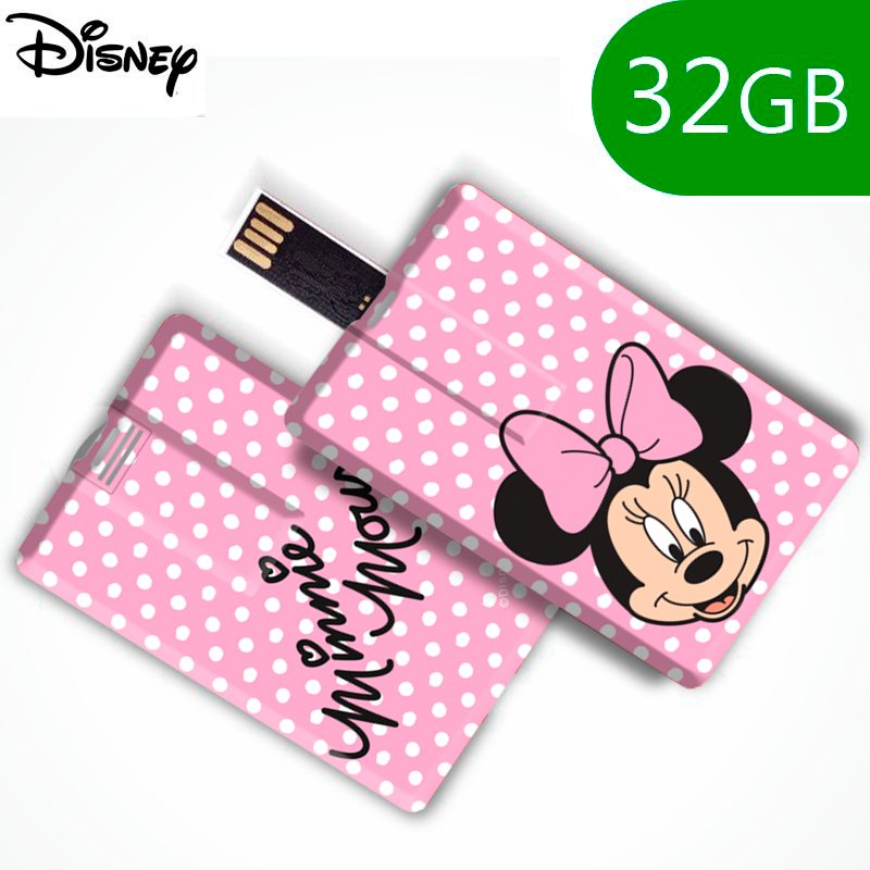 Pen Drive USB X32 GB Thin Licencia Disney Minnie Rosa