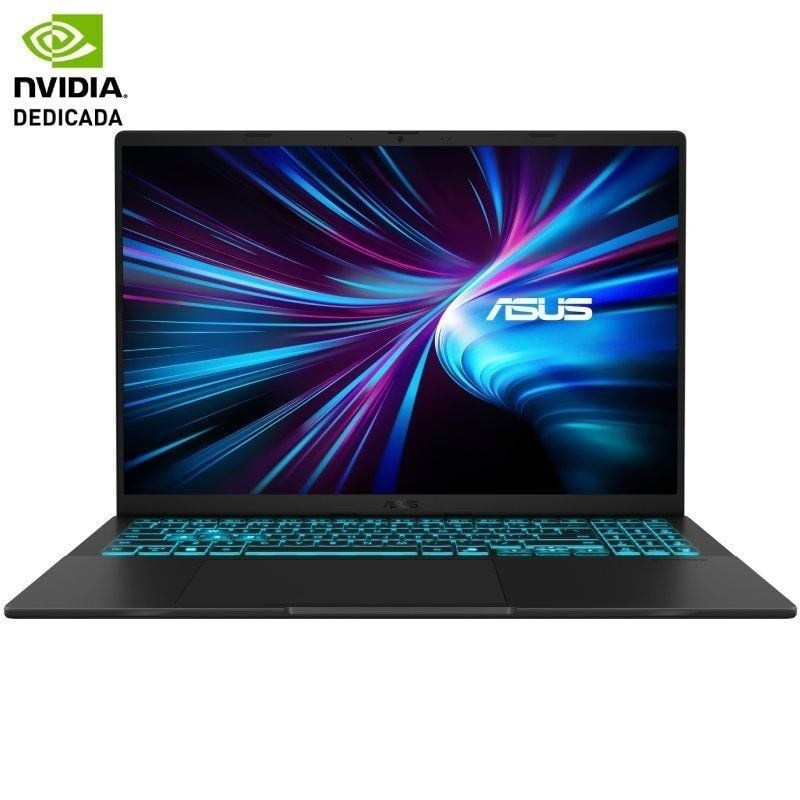 Portátil Gaming Asus V16 V3607VM-RP011 - Intel Core 7-240H - 16GB - 1TB SSD - GeForce RTX 5060 - 16" — [Sin Sistema Operativo]