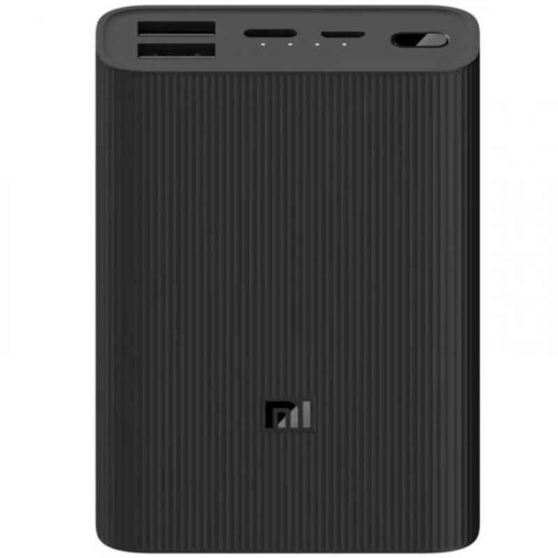 Powerbank 10.000 mAh Xiaomi Mi Power Bank 3 Ultra Compac - Negra - BHR4412GL