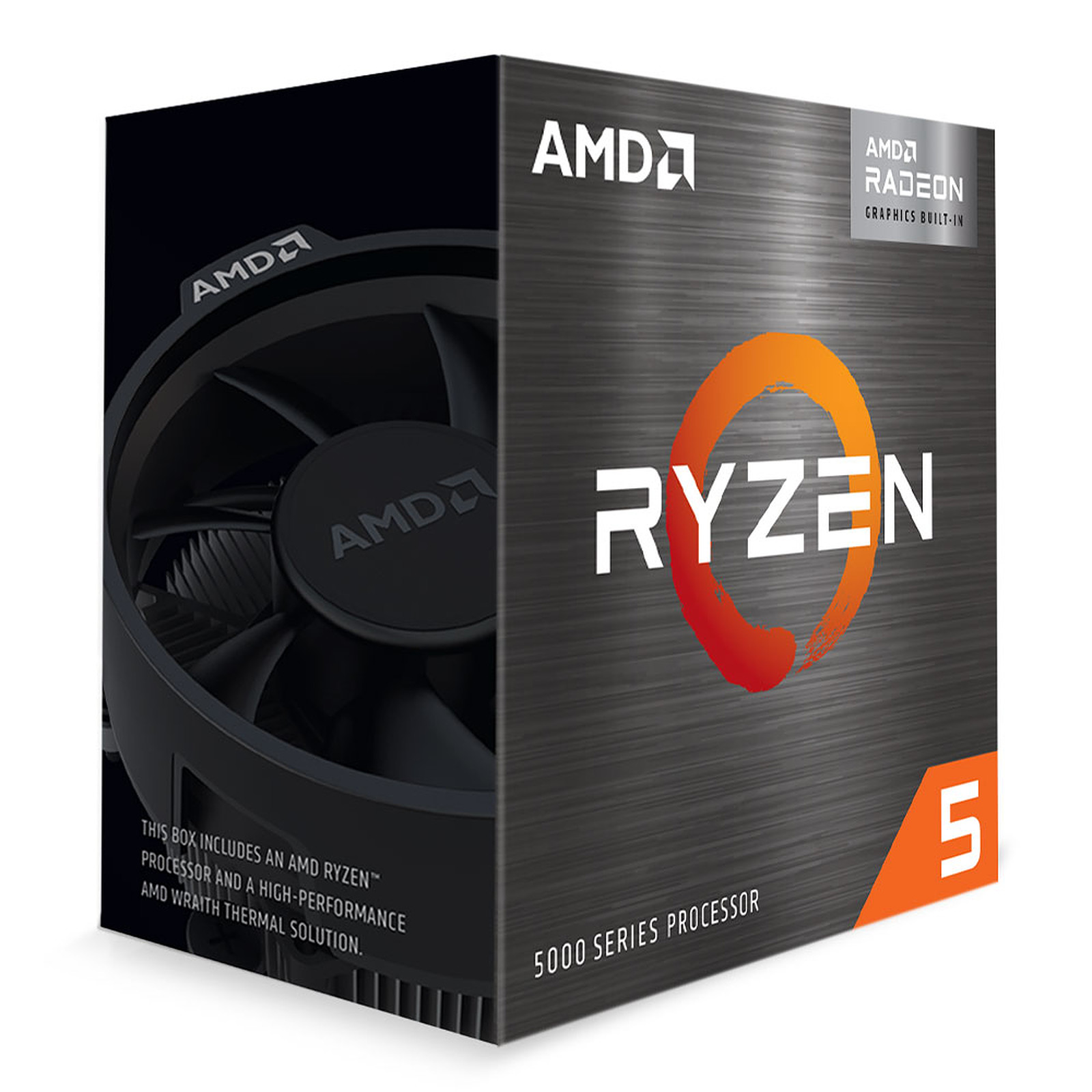 Procesador AMD Ryzen 5 5600G - 4.4GHz - 19MB - 6 Core - Socket AM4 BOX + Disipador - 100-100000252BOX