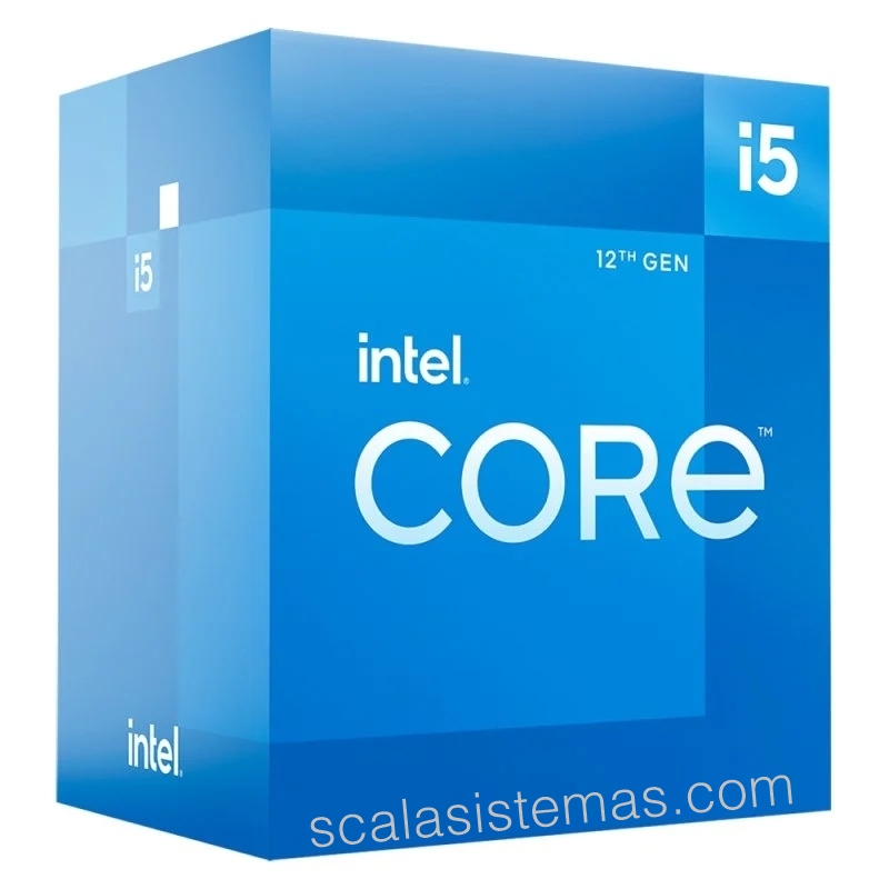 Procesador Intel Core i5 12400 - 2.5Ghz - Alder Lake - Socket LGA 1700 - 2.50 GHz - BOX - BX8071512400